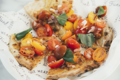 Salt Meats Cheese Vegetarian Pizza